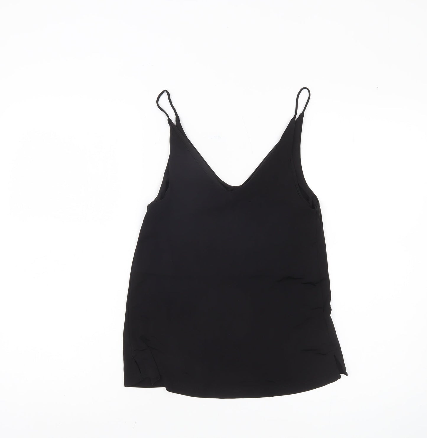 Womens UK Size 6 H&M Black Camisole Tank