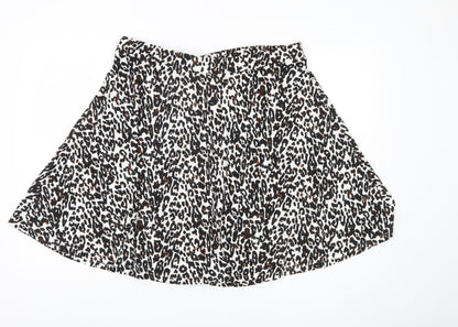 Next Women's Multicoloured Animal Print Skirt
