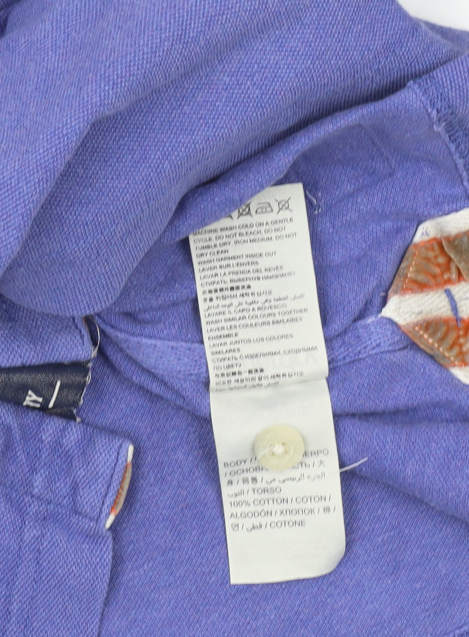 Superdry Men's Blue Polo Shirt, Medium, Casual Wear