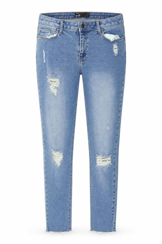 Womens UK Size 27 V by Very Slim Fit Skinny Blue Jeans