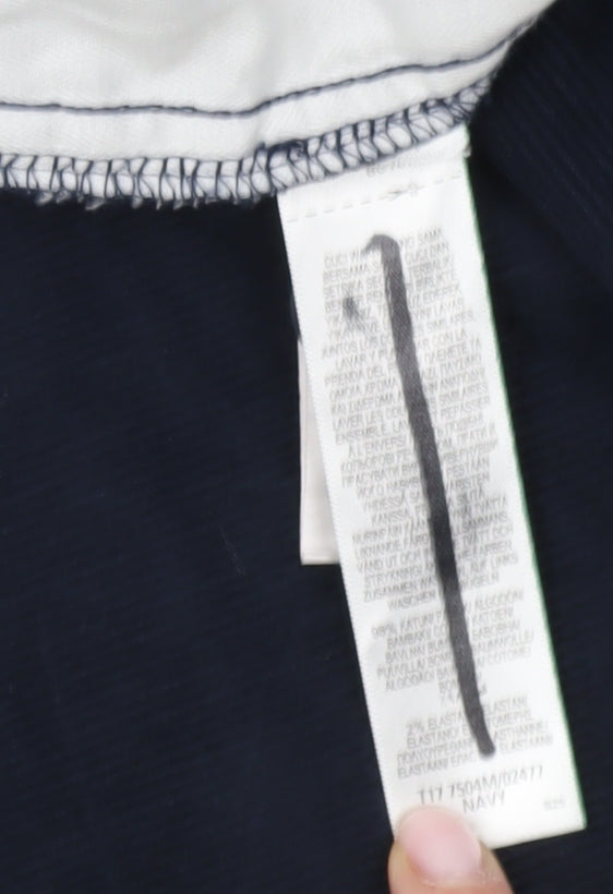 Marks and Spencer Men's Blue Corduroy Trousers 42