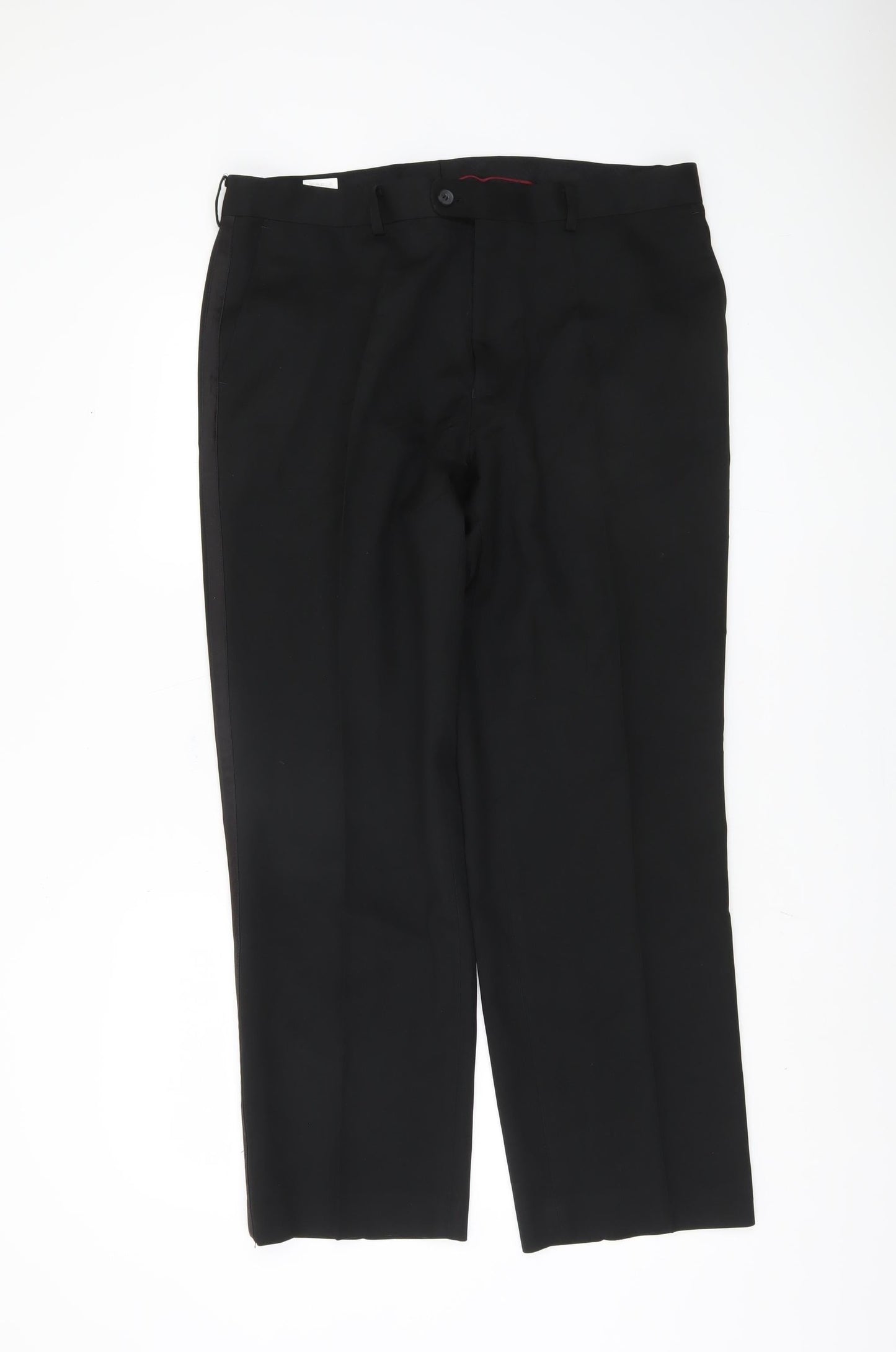 Taylor & Wright Men's Black Trousers, Size 36