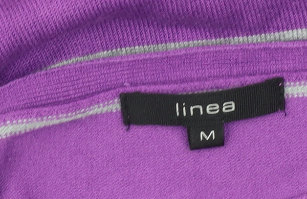 Womens UK Size M Linea Purple Pullover Jumper