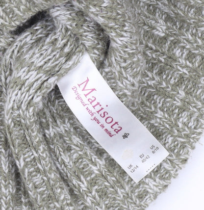 Womens UK Size 12 Marisota Ivory Pullover Jumper