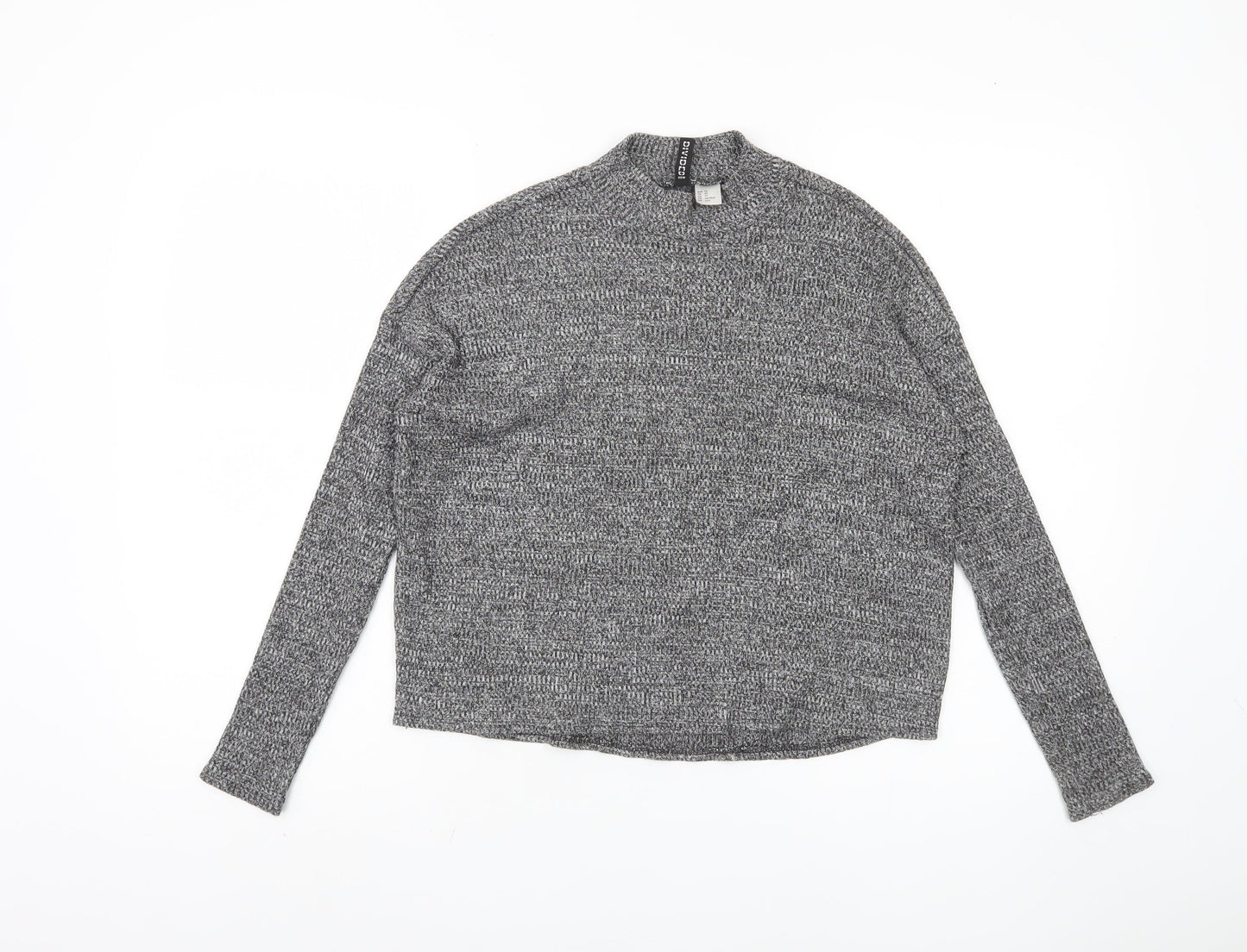 Womens UK Size XS H&M Grey Pullover Jumper