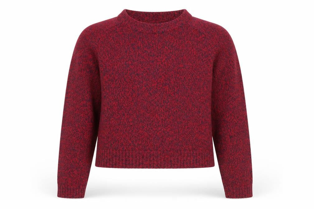 Womens UK Size 12 H&M Red Pullover Jumper