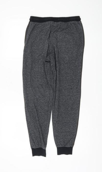 Topshop Women's Black Grey Jogger Trousers Size 8