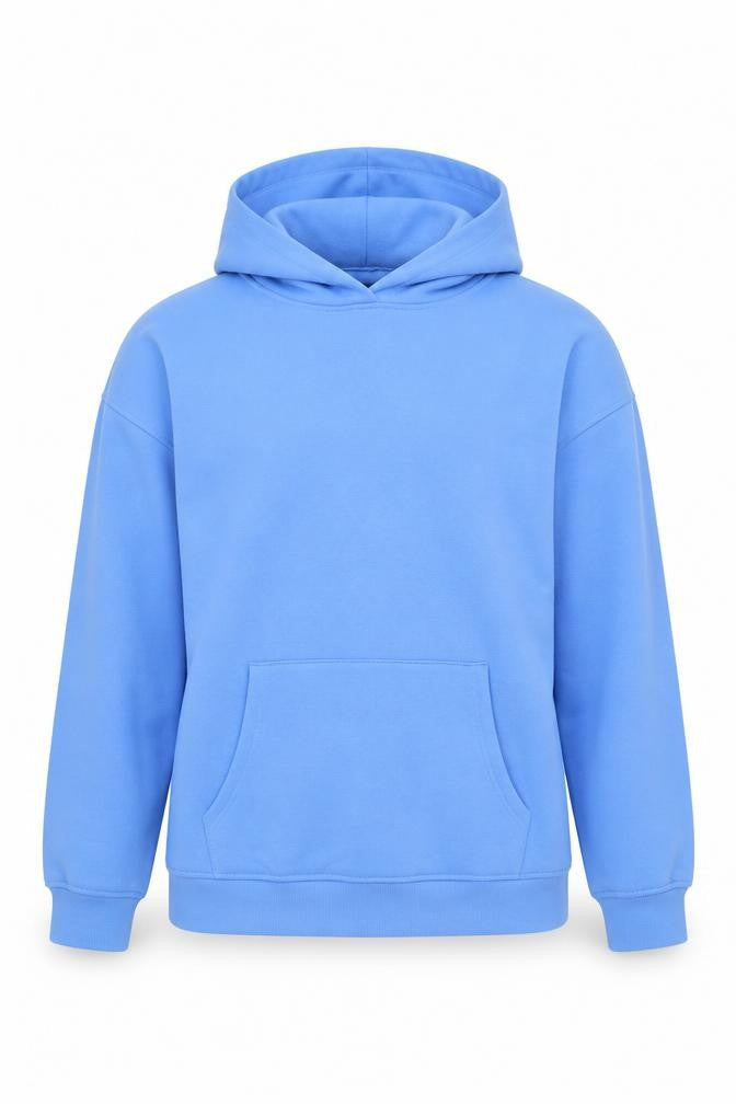 Mens UK Size M New Look Blue Pullover Hoodie