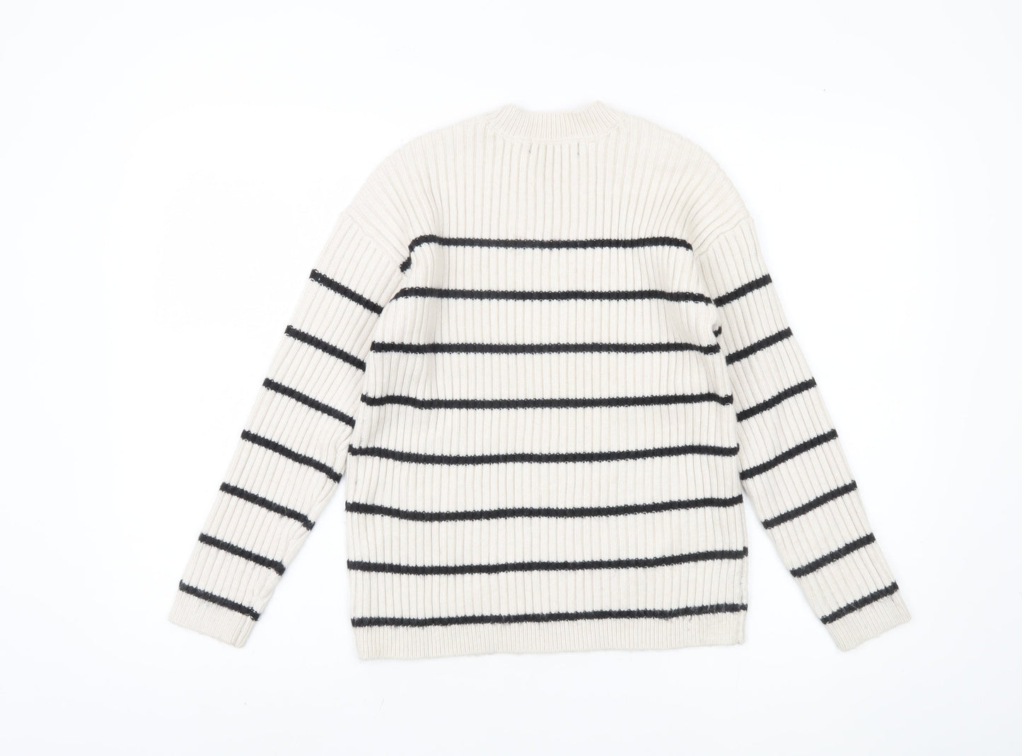 Womens UK Size S Marks and Spencer Ivory Pullover Jumper