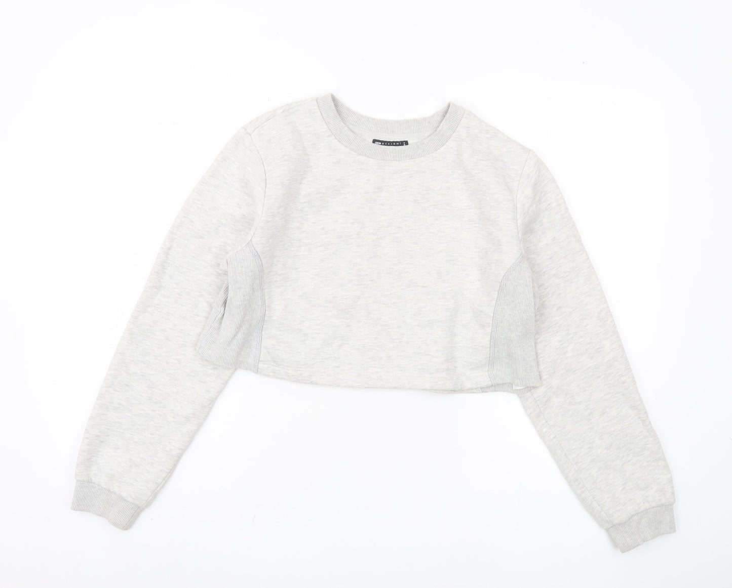 Womens UK Size 12 ASOS Grey Pullover Sweatshirt