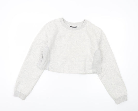 Womens UK Size 12 ASOS Grey Pullover Sweatshirt