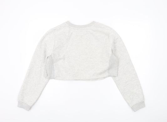Womens UK Size 12 ASOS Grey Pullover Sweatshirt