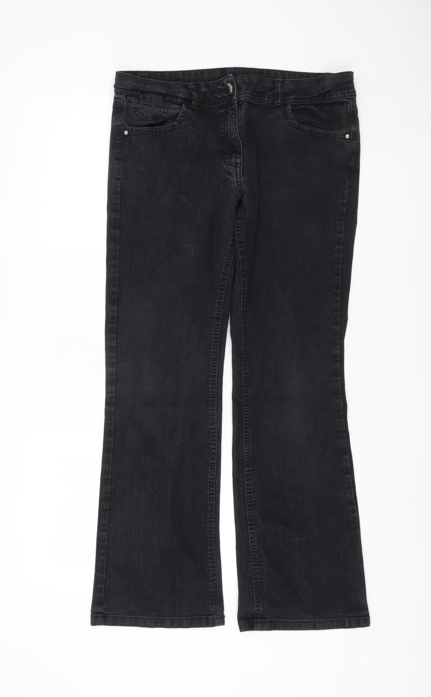 George Women's Black Bootcut Jeans Size 14