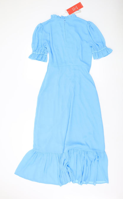 Finery Women's Blue Midi Dress, Size 10, New
