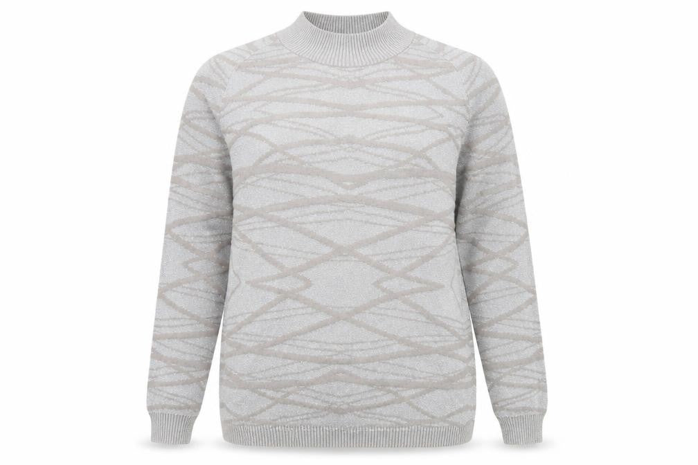 Front view of Maison de Nimis Women's Silver jumper -, size 10