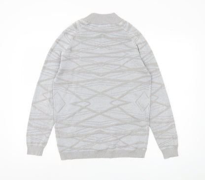 Maison de Nimis Women's Silver Pullover Jumper - Size 10