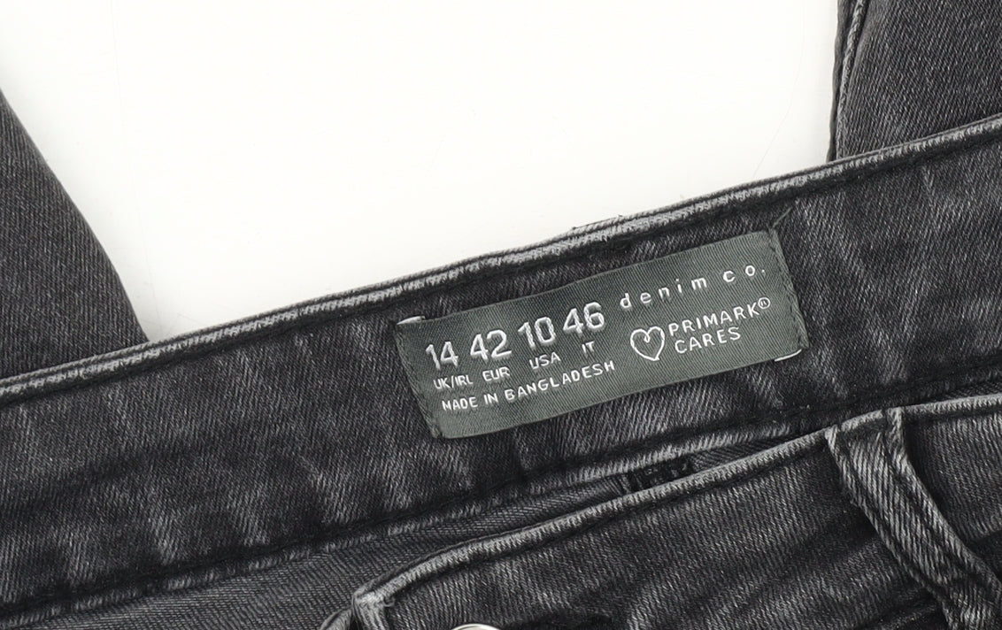 Primark Women’s Black Skinny Jeans Size 14