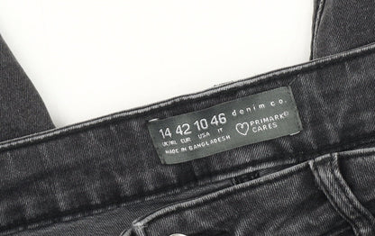 Primark Women’s Black Skinny Jeans Size 14