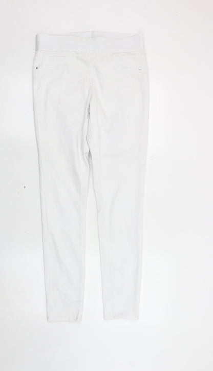 George Women's White Skinny Jeans Size 10