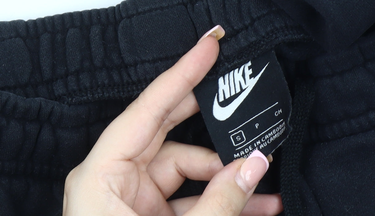 Nike Men's Black Jogger Trousers Size S