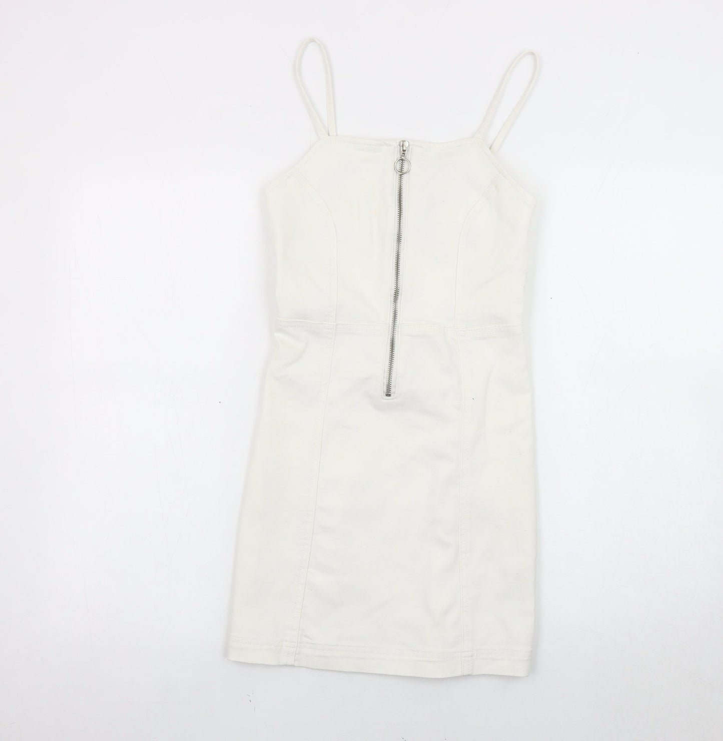 New Look Denim White Girls Pencil Dress 11 Years