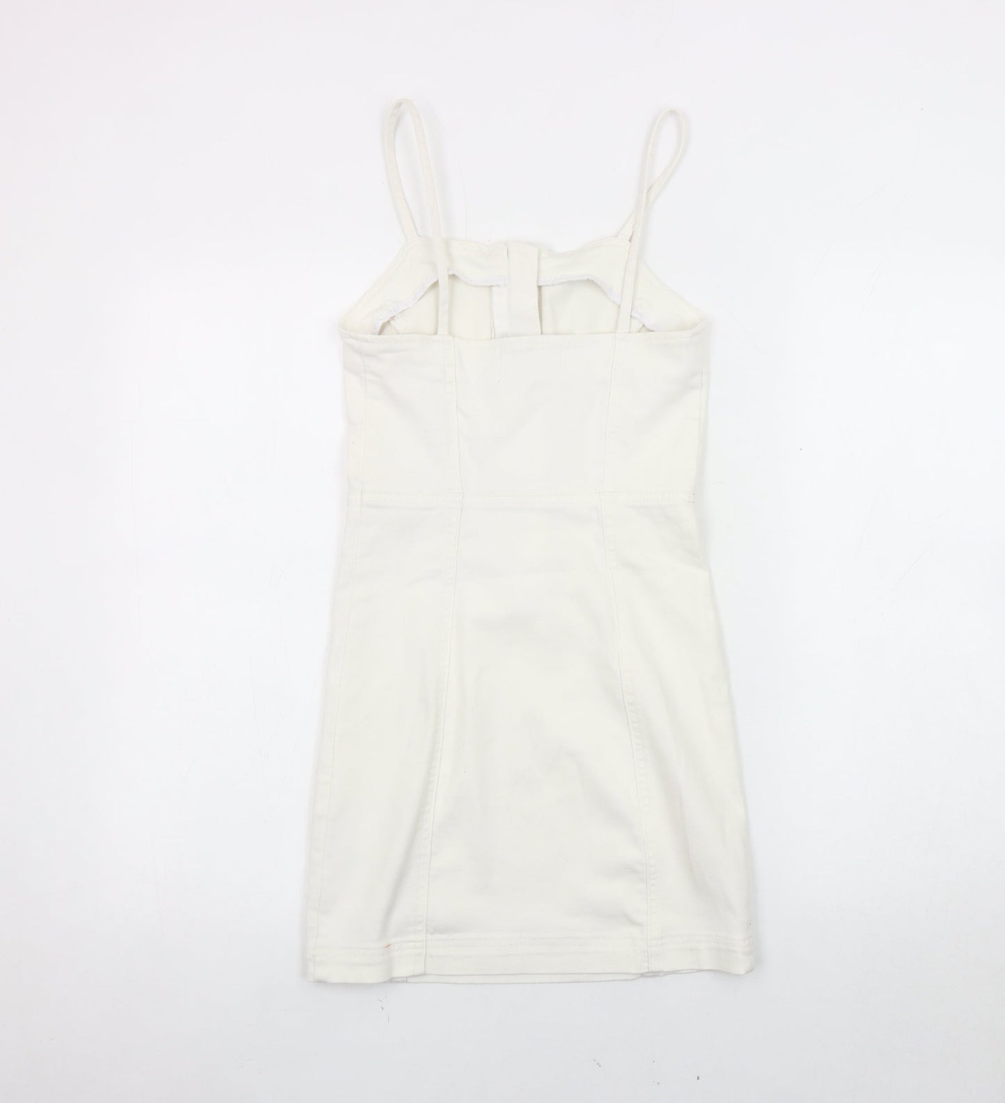 New Look Denim White Girls Pencil Dress 11 Years