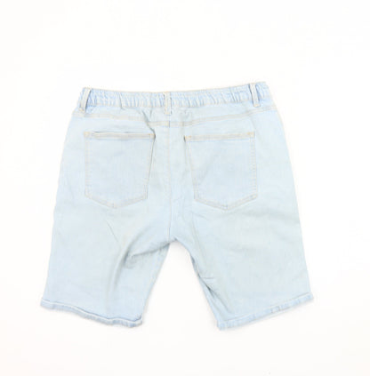 denim co. Men's Blue Slim Cargo Shorts L