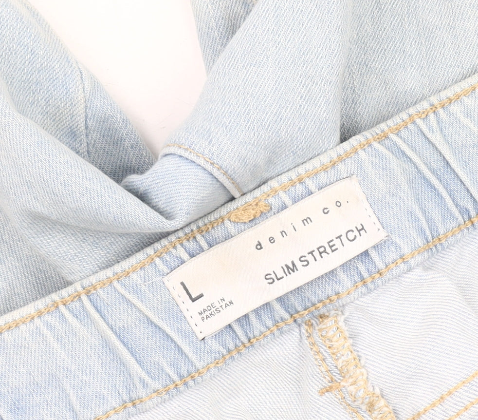 denim co. Men's Blue Slim Cargo Shorts L