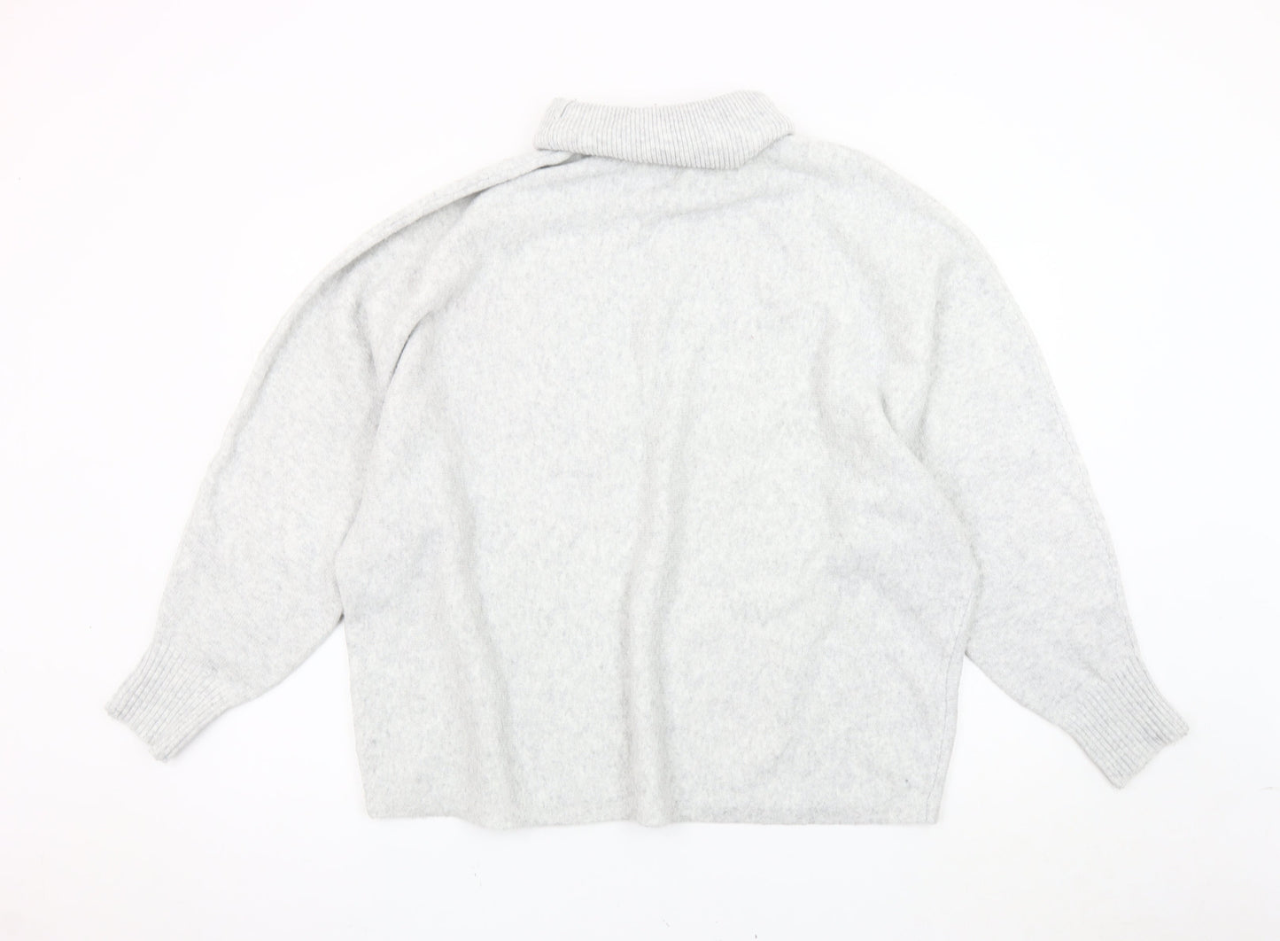 Womens UK Size L F&F Grey Jumper Jumper