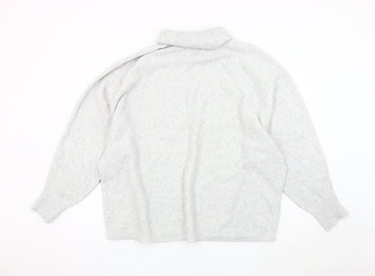 Womens UK Size L F&F Grey Jumper Jumper
