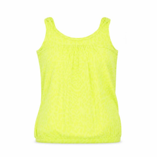 Womens UK Size 8 River Island Yellow Basic Tank