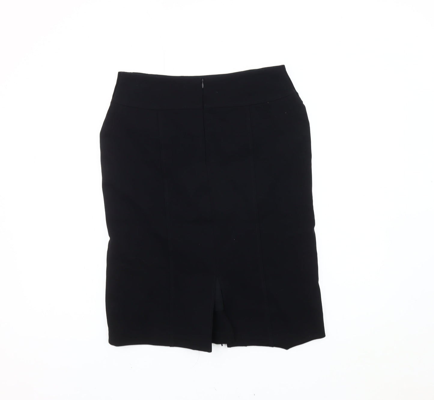 Marie Méro Women's Black Pencil Skirt, Size 14
