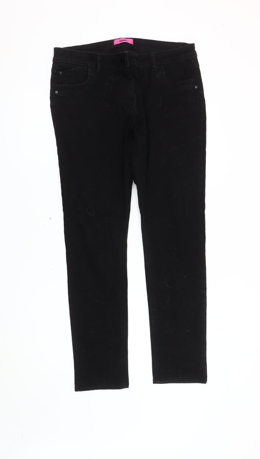 George Women's Black Skinny Jeans Size 16