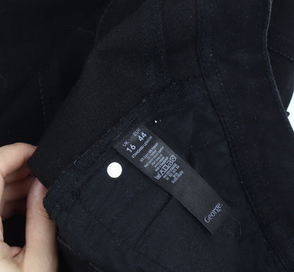 George Women's Black Skinny Jeans Size 16