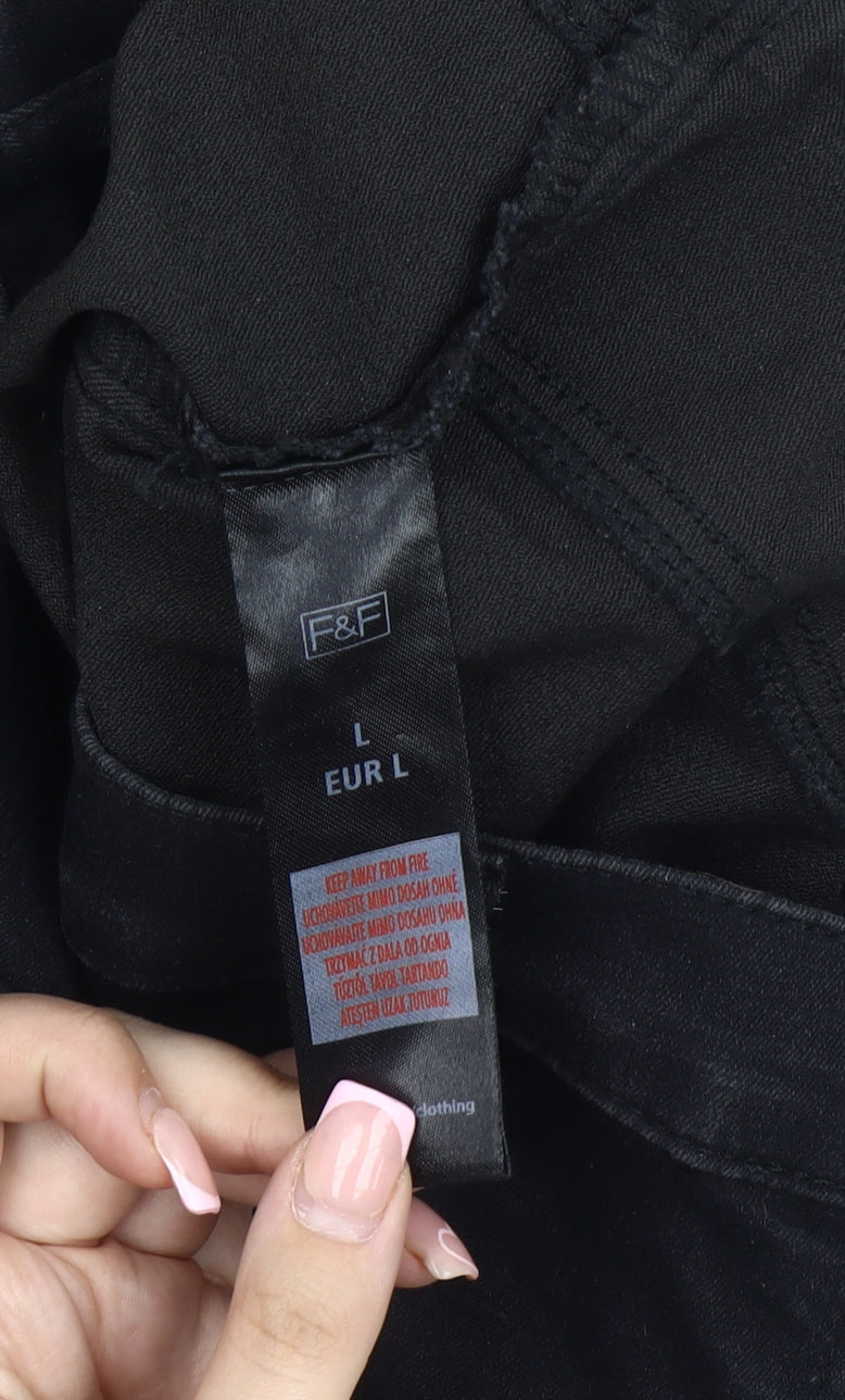 F&F Men's Black Skinny Jeans L