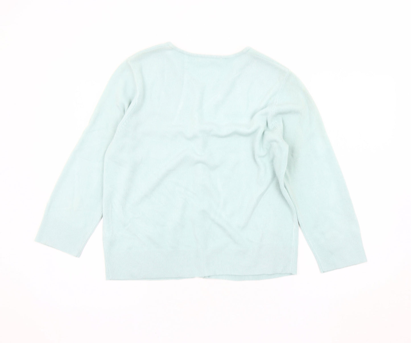 George Women's Green Cardigan UK 16 Round Neck