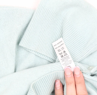 George Women's Green Cardigan UK 16 Round Neck