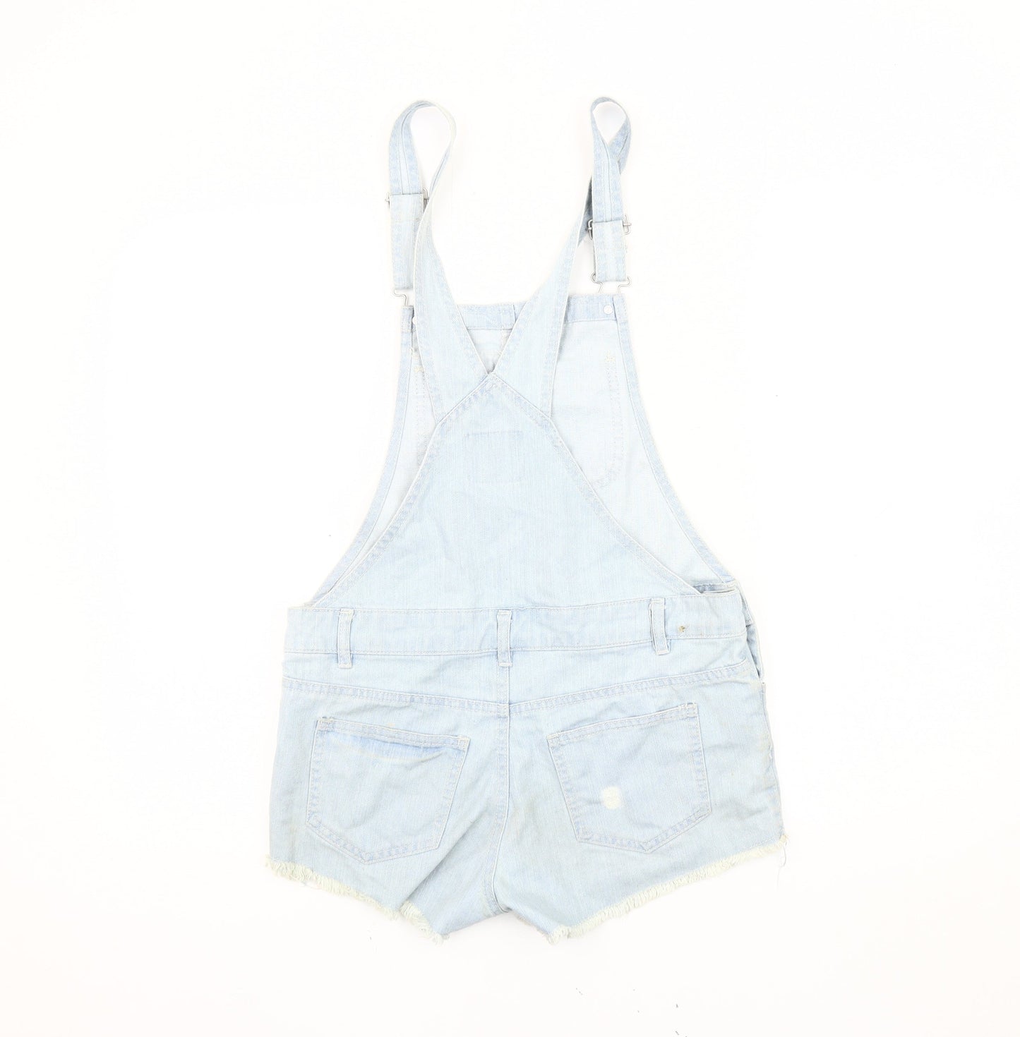 Denim Co. Women's Blue Dungaree Size 8 Casual