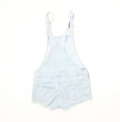 Denim Co. Women's Blue Dungaree Size 8 Casual