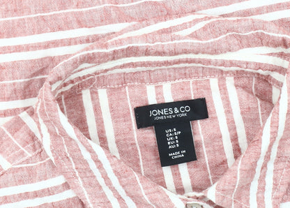 Womens UK Size S Jones New York Multicoloured  Button-Up