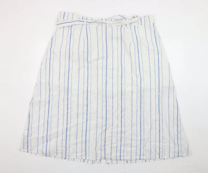 Marks and Spencer Women’s White A-Line Skirt Size 22