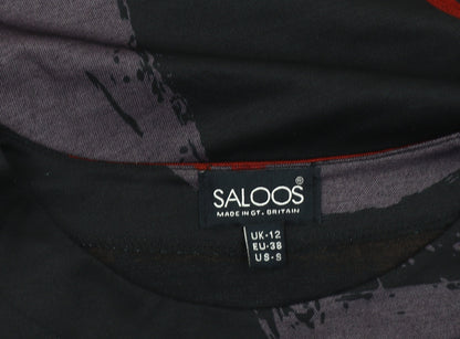 Womens UK Size 12 Saloos Black