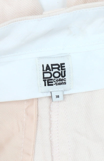 La Redoute Women's Beige Wide-Leg Trousers Size 10