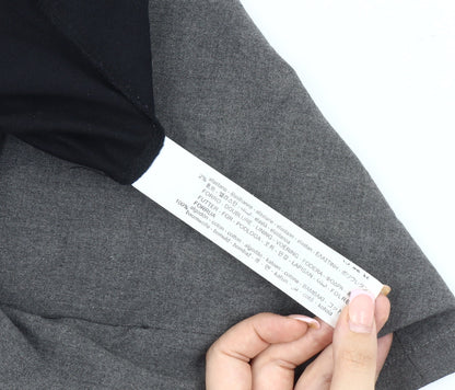 Bershka Women's Grey Pencil Skort Size 12