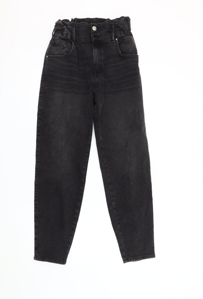 Only Women's Black Mom Jeans Size 6 High-Rise