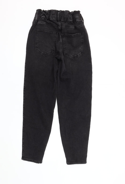 Only Women's Black Mom Jeans Size 6 High-Rise