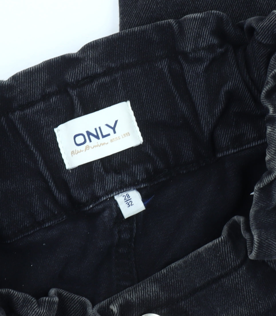 Only Women's Black Mom Jeans Size 6 High-Rise