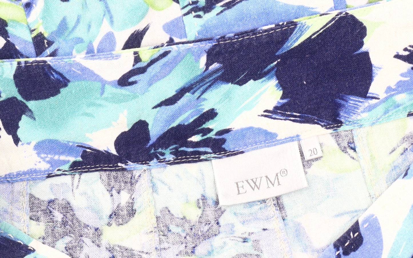EWM Women's Multicoloured Floral Skirt Size 20