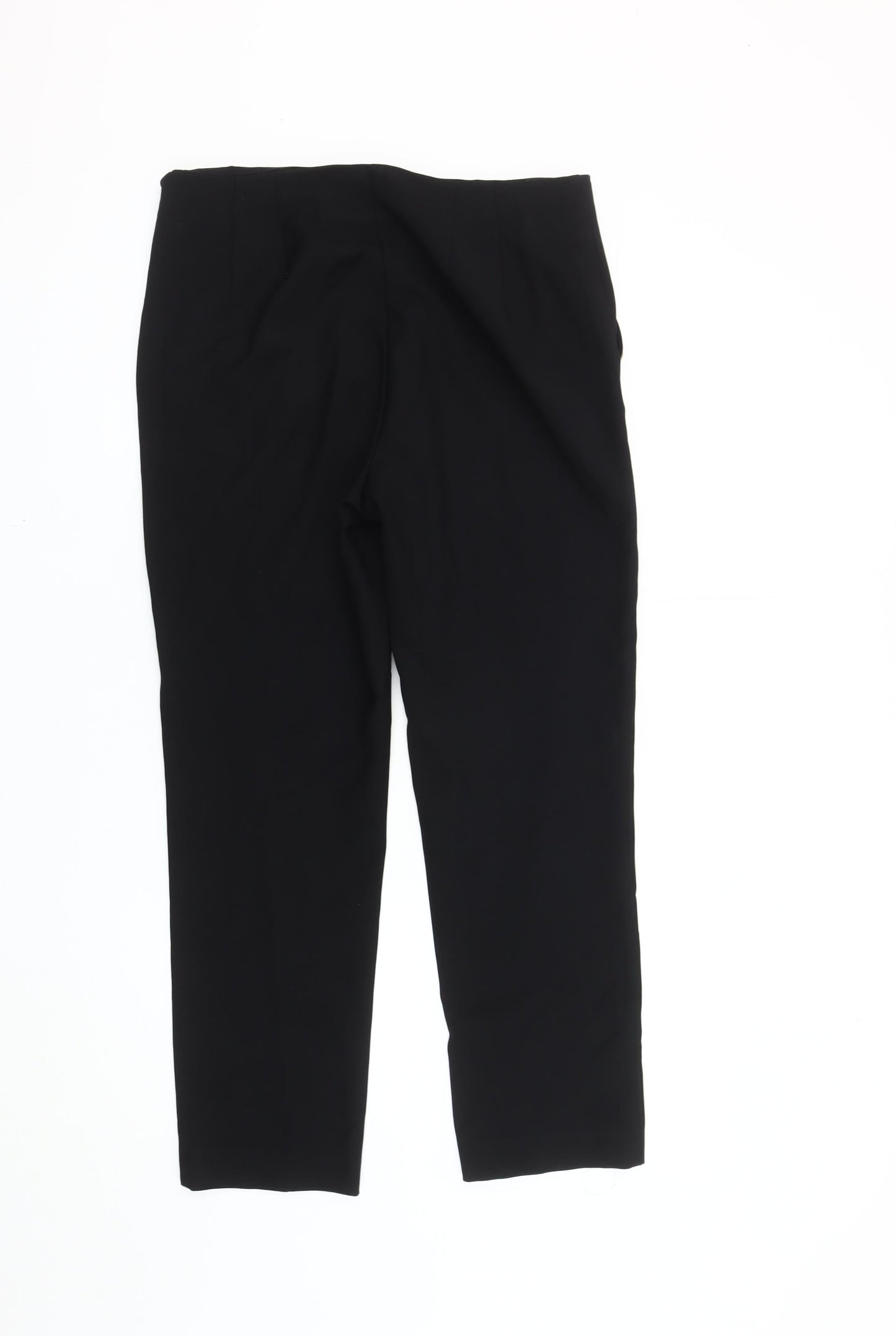V By Very Women's Black Straight Trousers Size 12