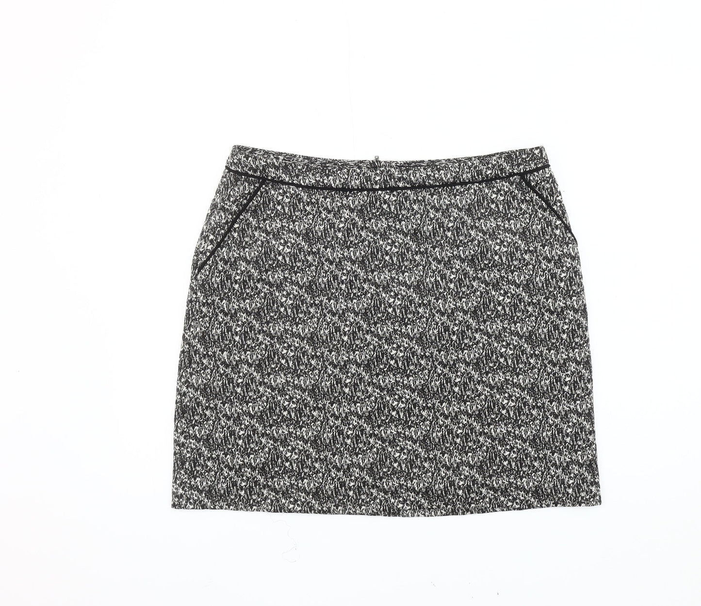 Womens UK Size 14 Wallis Straight & Pencil Tweed Skirt
